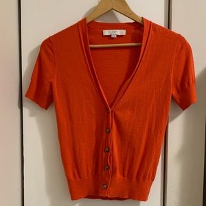 Short sleeve cardigan